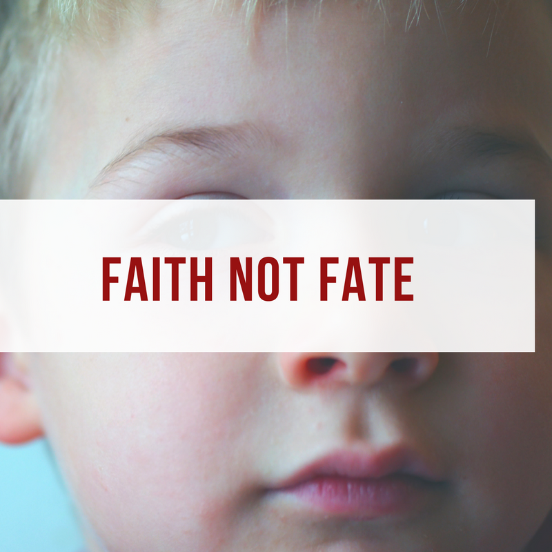 Those who lack faith will accept fate